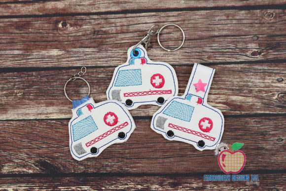 Ambulance ITH Keyfob: A Designer's Review for Gifts