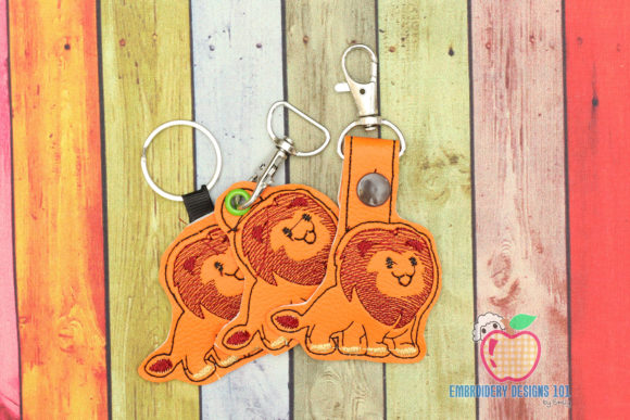 Cute Cartoon Lion Keyfob: A Designer's Review
