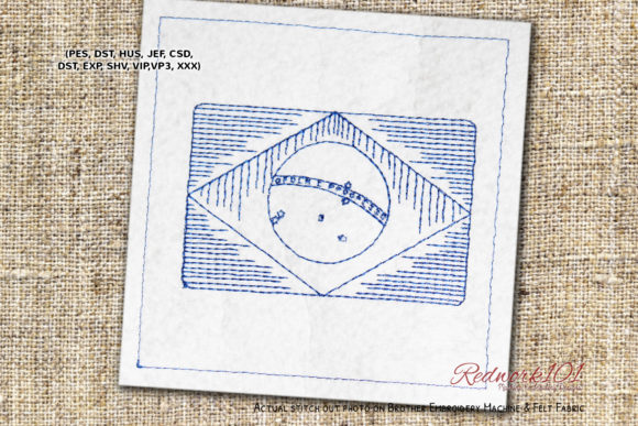 Flag of Brazil Embroidery: A Designer's Real-World Review