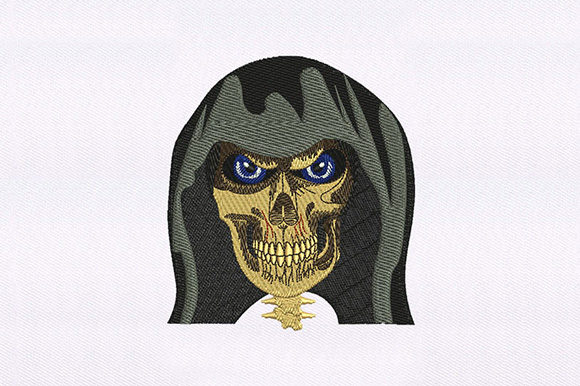 Hooded Skull: A Spooky Essential for Your Halloween Collection