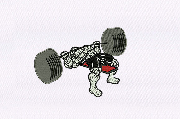 Iron Pumping Man Design: A Seasonal Embroidery Review