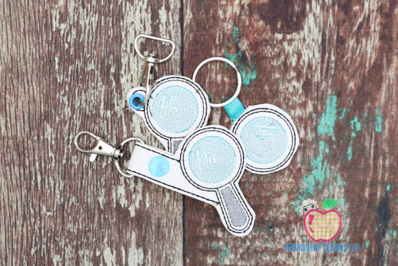 Magnifying Glass in the Hoop Keyfob: A Holiday Review