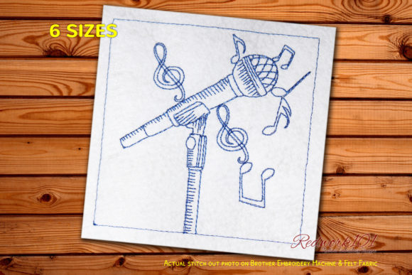 Microphone Redwork: A Seller's Review for Etsy Shops