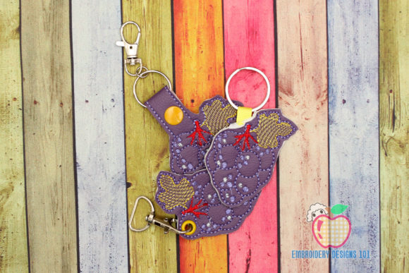 Review: Grapes ITH Key Fob Pattern for Gifts