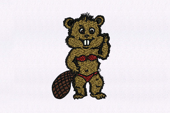 Swimmer Beaver Design: A Seasonal Embroidery Review