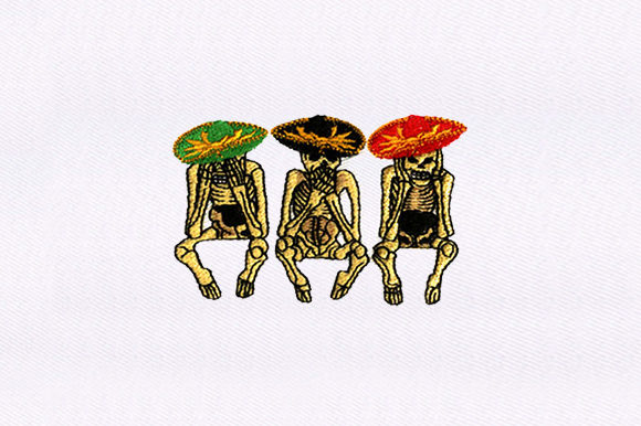 Three Wise Skeletons: A Designer's Review for Halloween Projects